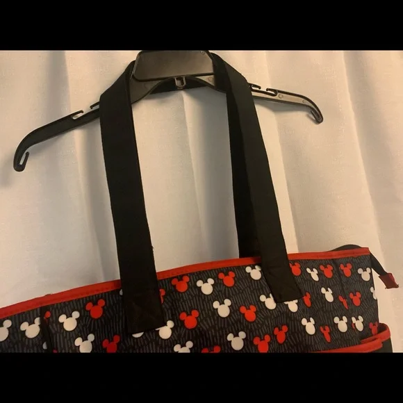 Disney Bay Diaper bag Mickey Mouse red black white gray - Picture 5 of 11